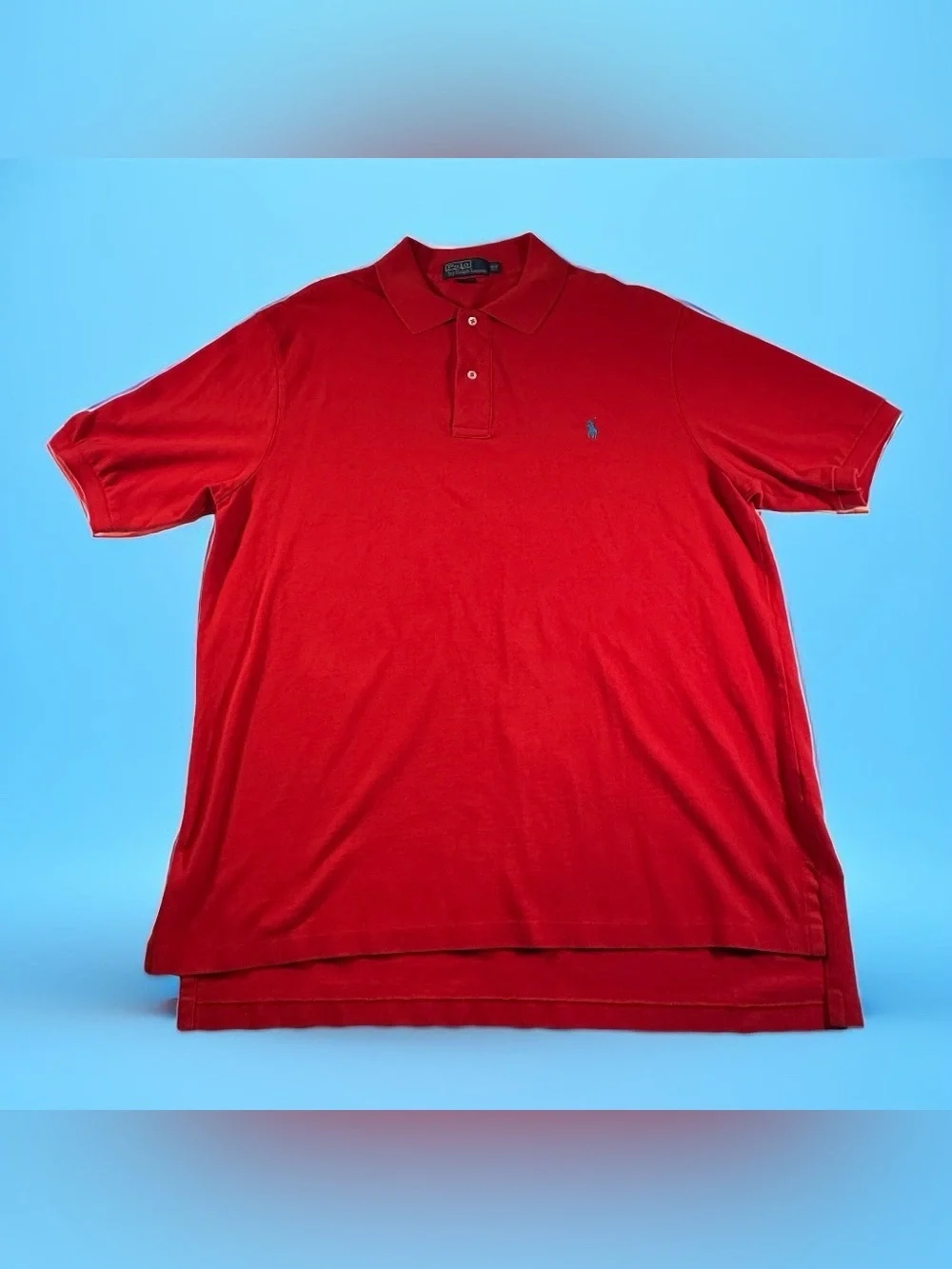 Ralph Lauren Red Short-Sleeve Polo Shirt